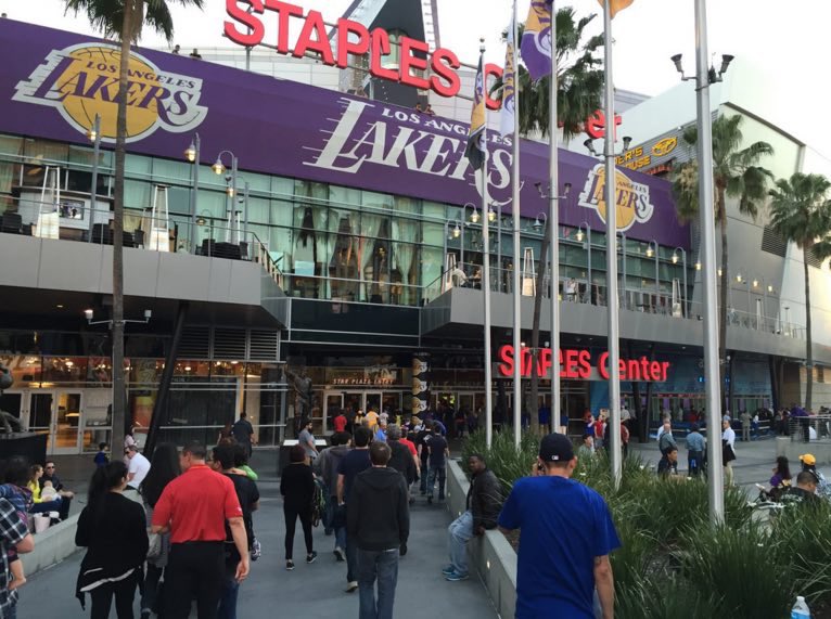 Staples Center Exterior