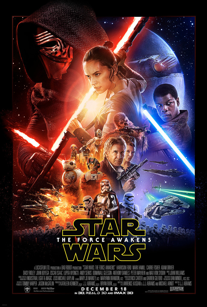 star wars force awakens official poster