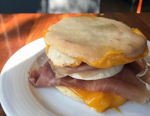 Clementine Biscuit Breakfast Sandwich