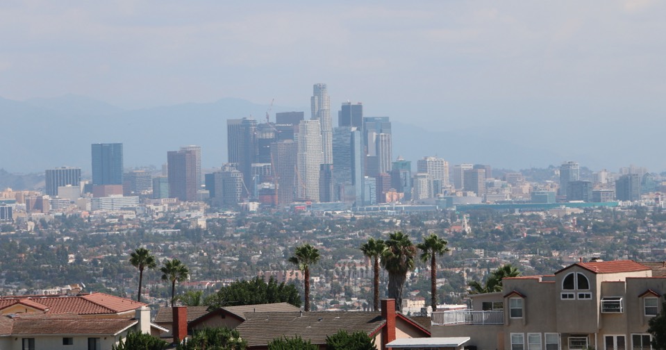 Kenneth Hahn View of DTLA