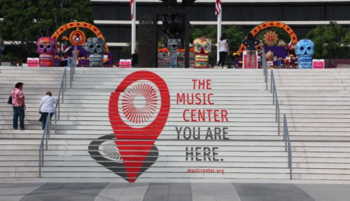 Music Center Los Angeles Steps