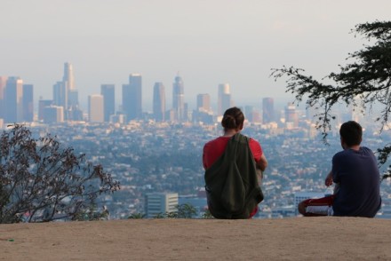 Overlooking Los Angeles