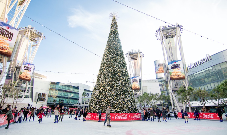 LA Live Ice Skating Rink