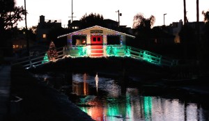 Christmas Lights at Venice Canals