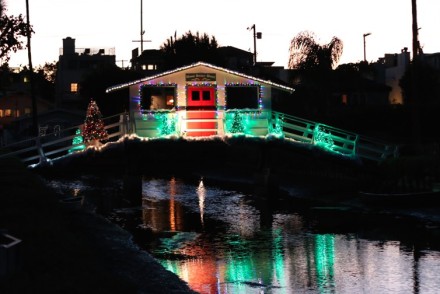 Christmas Lights at Venice Canals