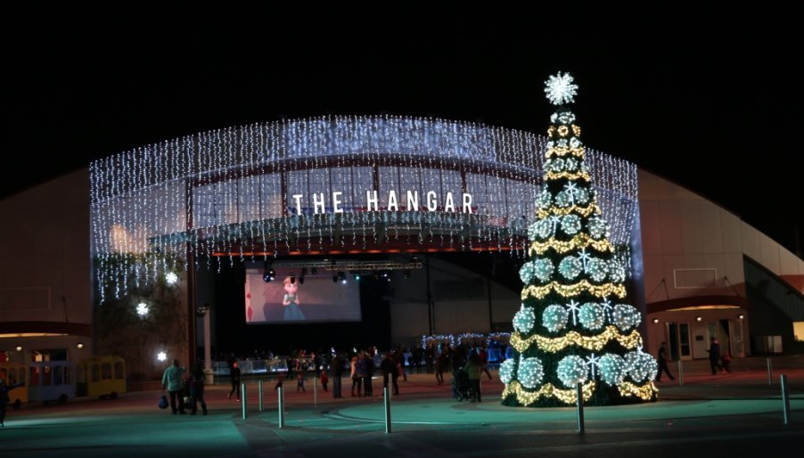 Winter Fest OC Hangar Lights