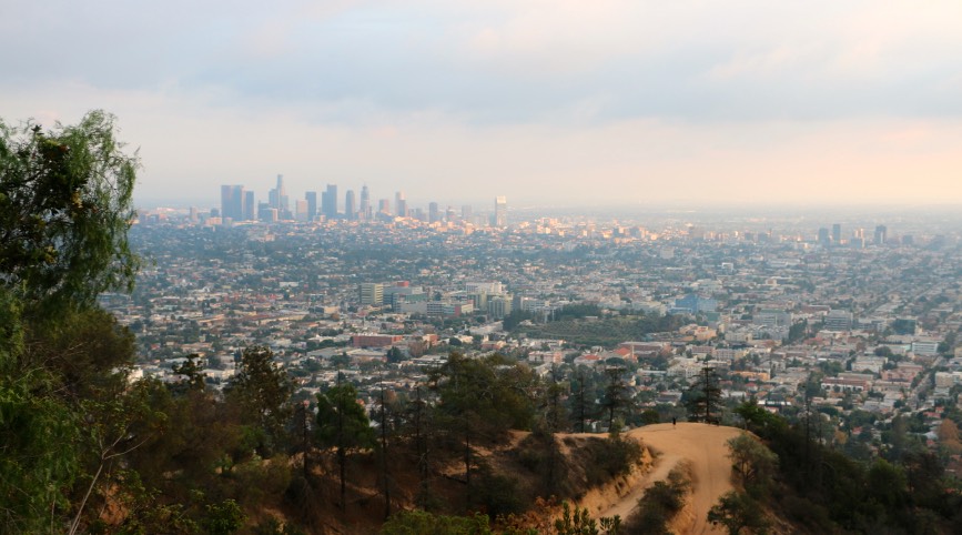 Los Angeles Basin viewed from Griffith Park