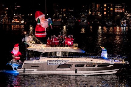 Marina Del Rey Boat Parade 2014