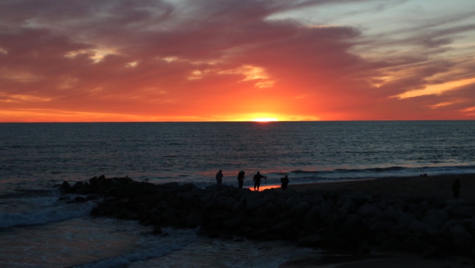 Pacific Palisade Sunset