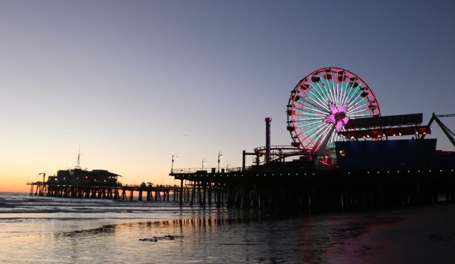 Santa Monica Pier Sunset