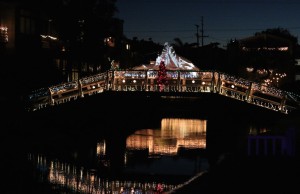 Venice Canals Holiday Bridge Lights