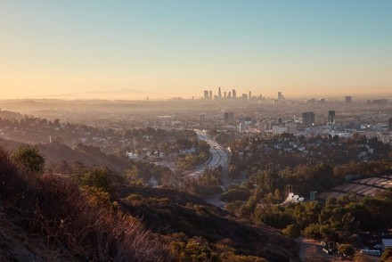 Los Angeles at dawn