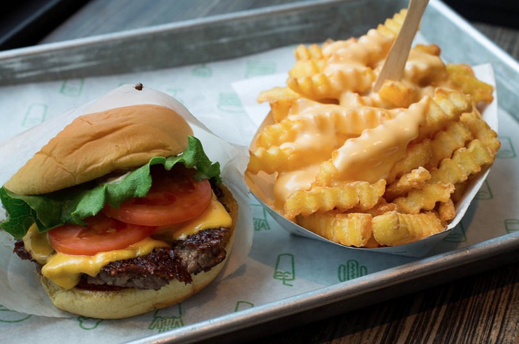 Shake Shack Burger and Fries