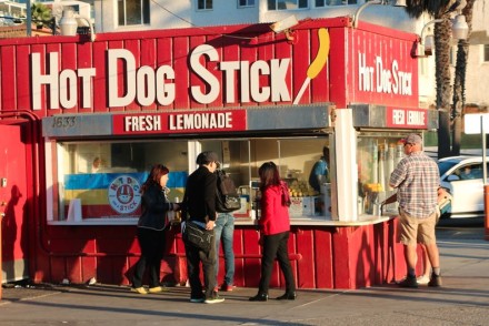 Hot Dog on a Stick in Santa Monica