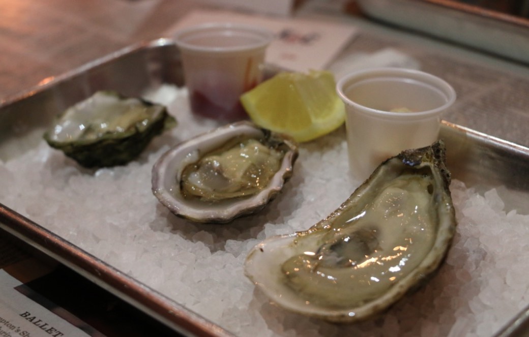 Oysters at Knuckle & Claw