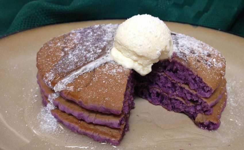 Ube Pancakes