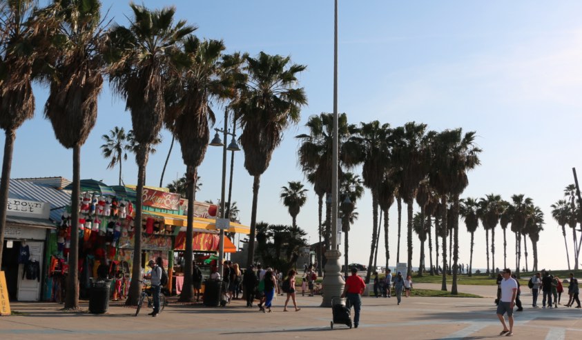 Sunny Afternoon Venice Boardwalk