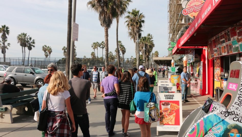 Venice Boardwalk Afternoon