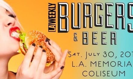 la weekly burgers and beer