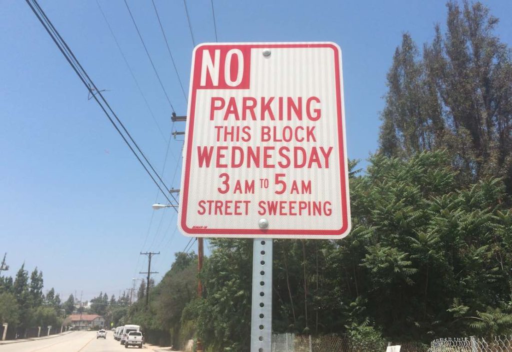 streetsweepingsignlosangeles