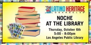 noche at the library featured