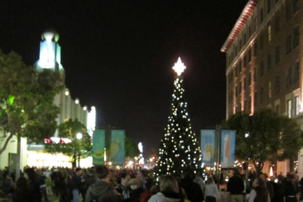Downtown Culver City Tree Lighting Ceremony