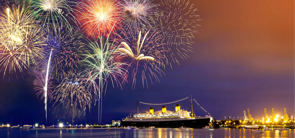 New Year's Eve 2017 Aboard the Queen Mary