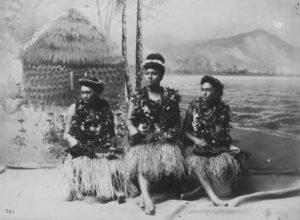 Ukulele Girls During Kalakaua's Reign