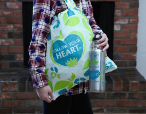 follow your heart tote bag