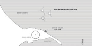 Underwater Pavilions Map