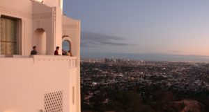 Griffith Observatory at dusk
