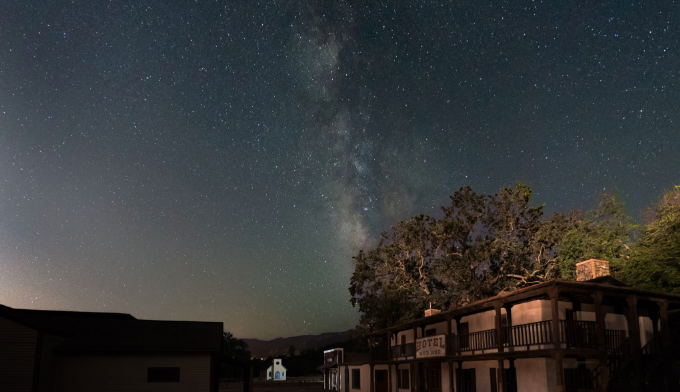 Paramount Ranch at Night