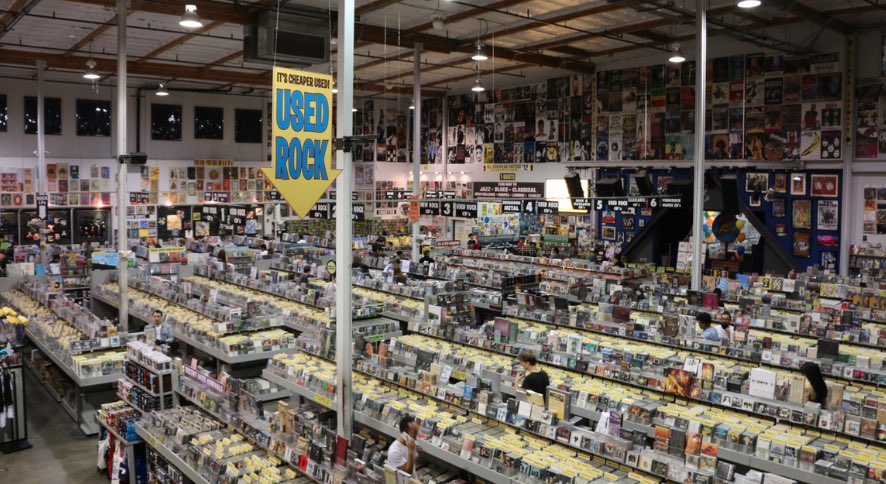 Amoeba Hollywood Record Shop