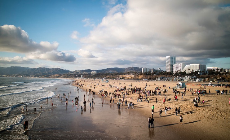 Cloudy Day Santa Monica