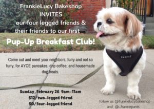 frankie lucy pup up brunch