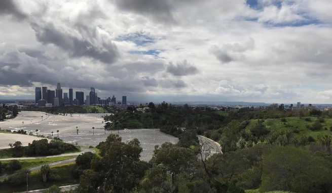 Los Angeles after rain