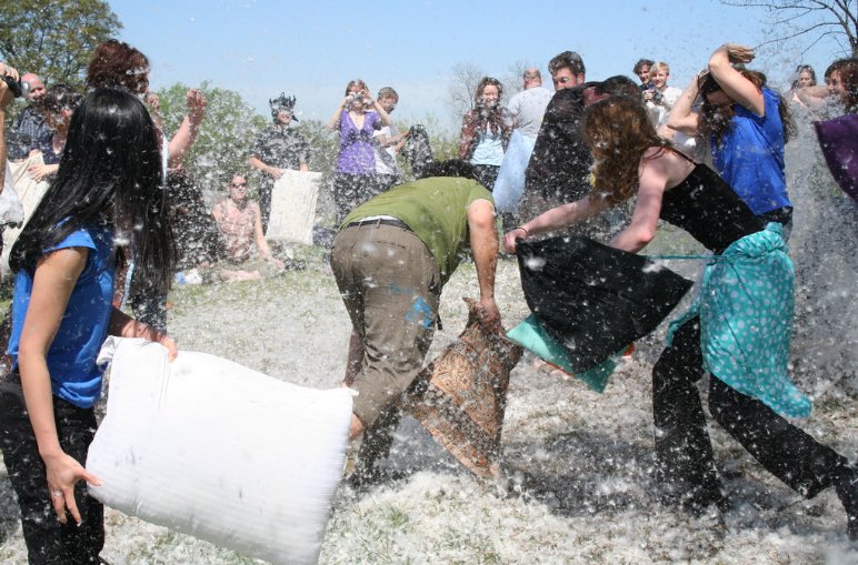 International Pillow Fight Day