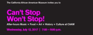 Season Launch Party at The California African American Museum (CAAM)