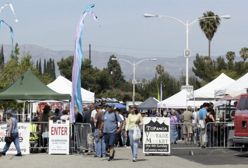 Topanga Vintage Market at Pierce College