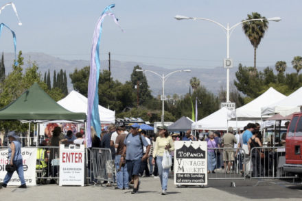 Topanga Vintage Market at Pierce College
