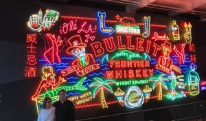 Bulleit Whiskey Neon Sign Grand Central