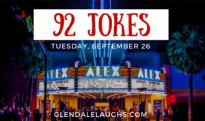 92 jokes alex theatre featured