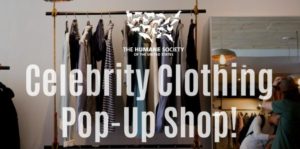 Humane Society of the United States Celebrity Clothing Pop-Up Shop