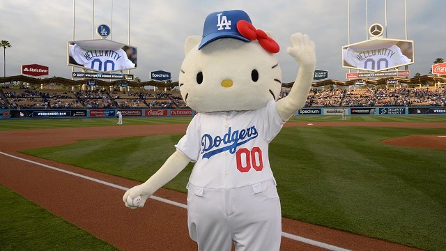 Hello kitty night dodgers game 2023 april 17｜TikTok Search