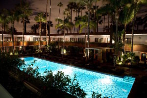 The Tropicana Pool at the Hollywood Roosevelt Hotel