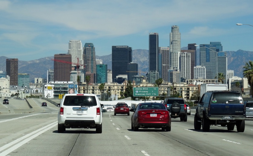 Entering DTLA