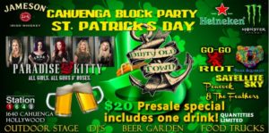 St Patrick's Day Cahuenga Block Party