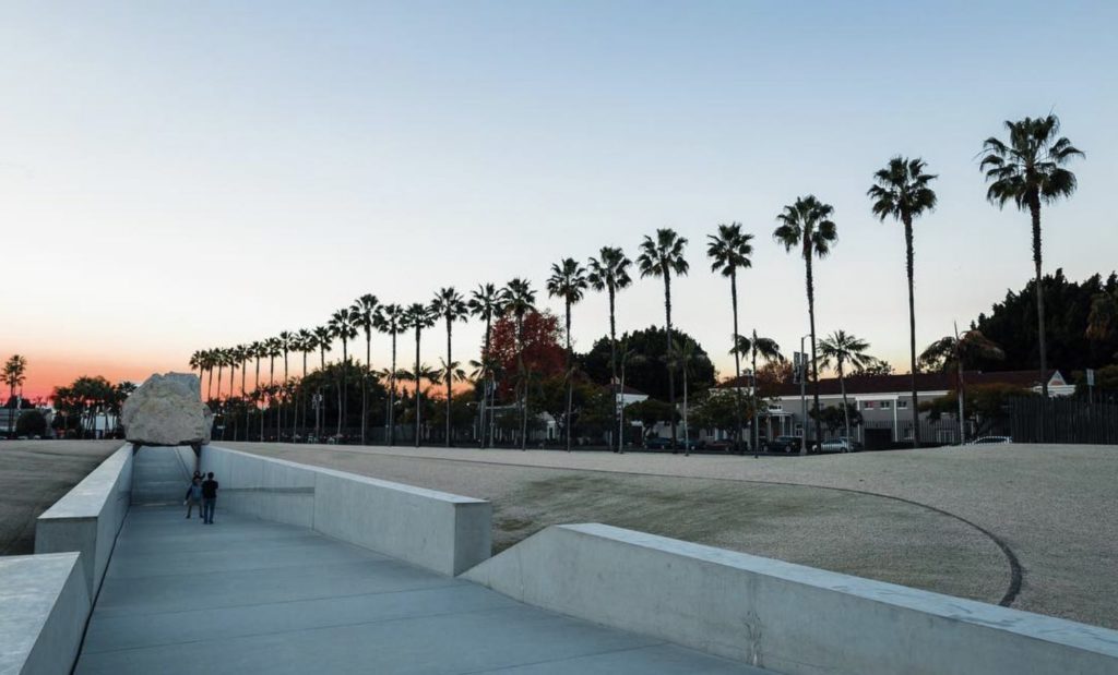 Sunset at LACMA