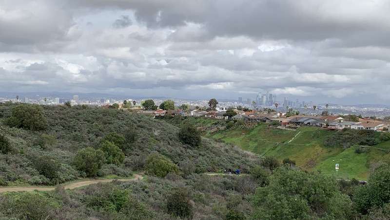 View of Kenneth Hahn State Recreation Area 