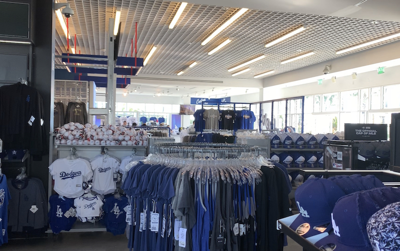 dodgers top deck store